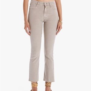 Tan Mother denim jeans
